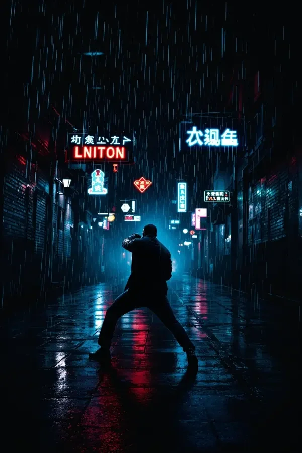 霓虹之夜 电影海报